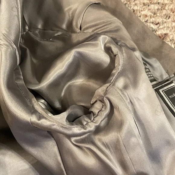 Christian Dior Men's 39R Suede Suit Jacket Blazer Two Button Sport Coat Suede - Picture 8 of 16